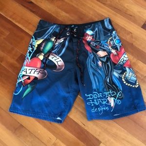 Ed Hardy Men’s Board Shorts